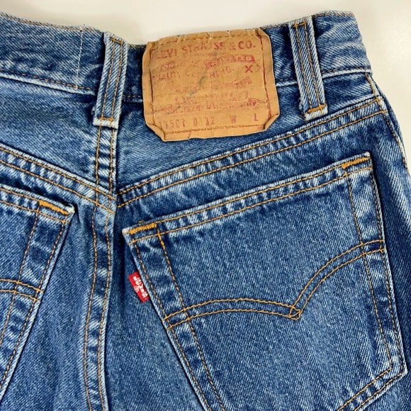 Levi’s Goat Vintage Reworked Womens Slim Skinny Jeans High Rise Button Fly 1 New - Picture 6 of 12